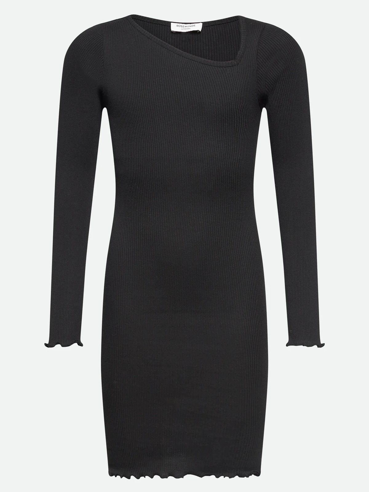 Rosemunde Baybay Long Sleeve Midi Dress Black