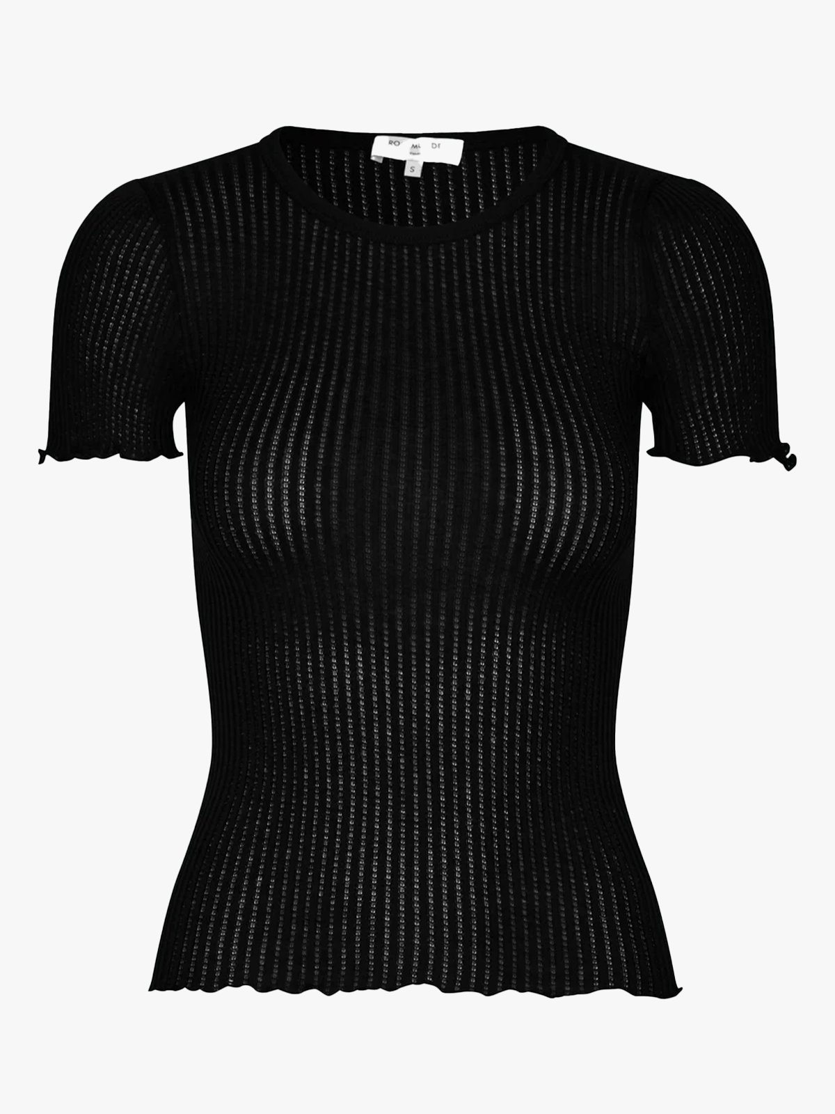 Rosemunde Belize Short Sleeve O-neck T-shirt Sort