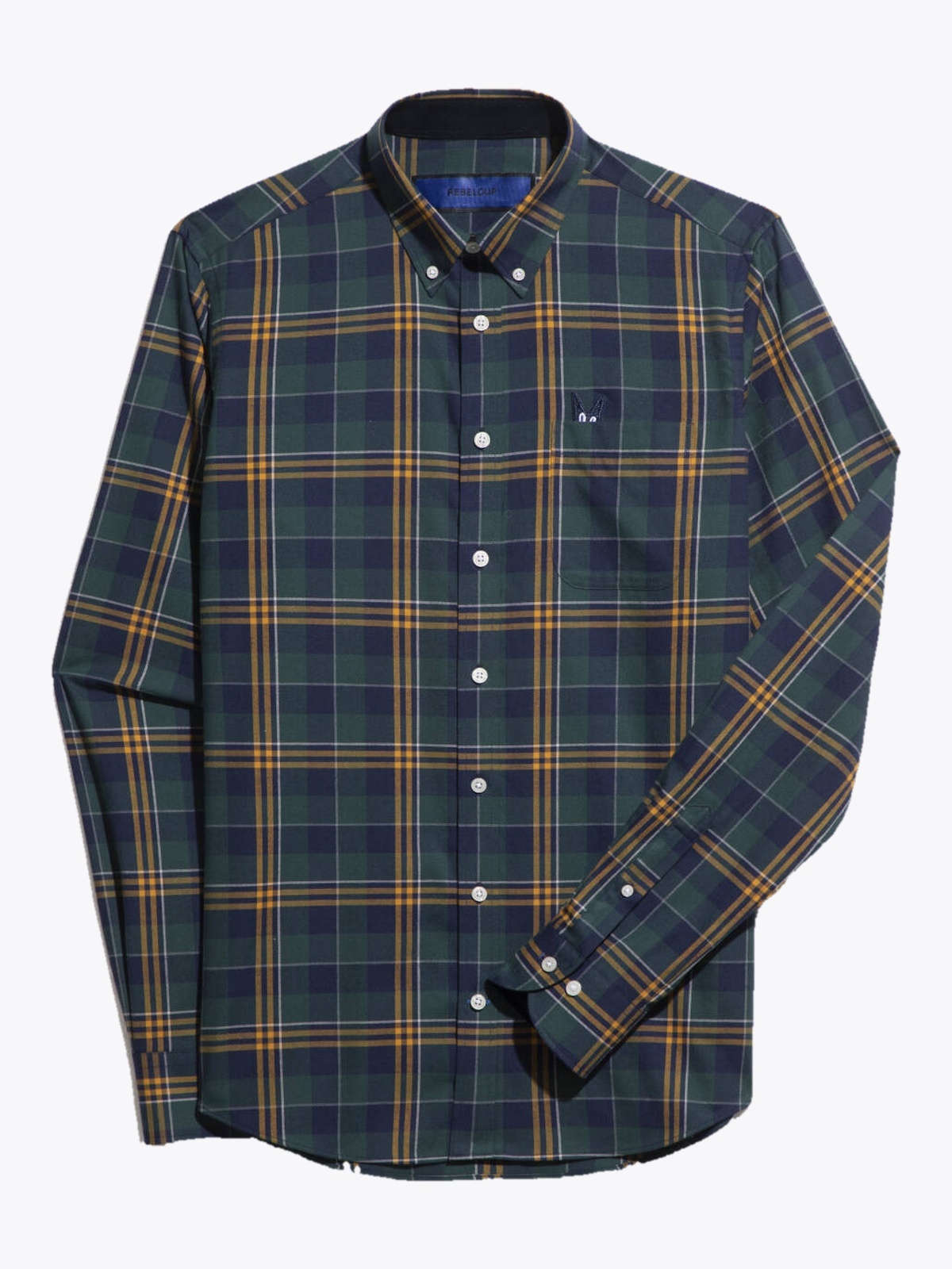 Rebeloup Plaid Flannel Shirt Grønn
