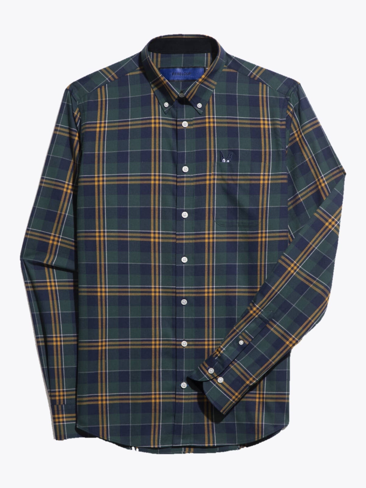 Rebeloup Plaid Flannel Shirt Grønn