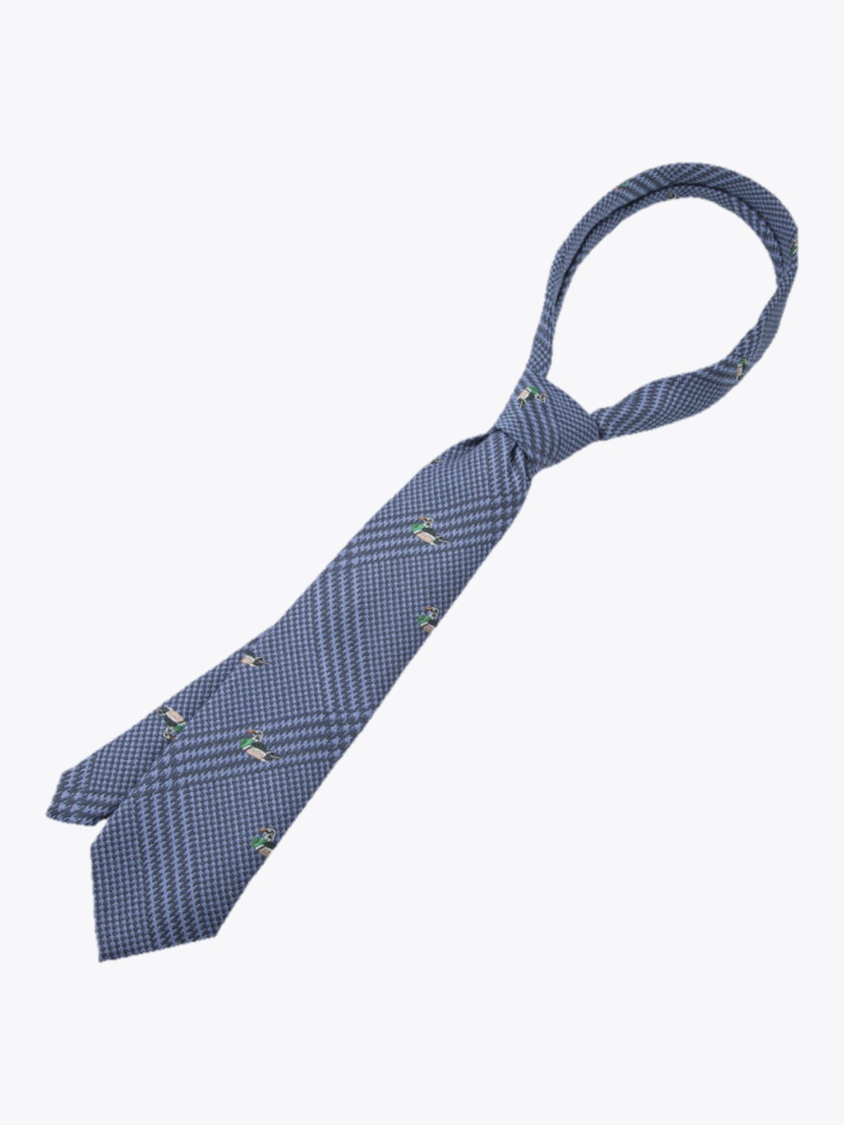 Rebeloup Country Wool Tie Blå