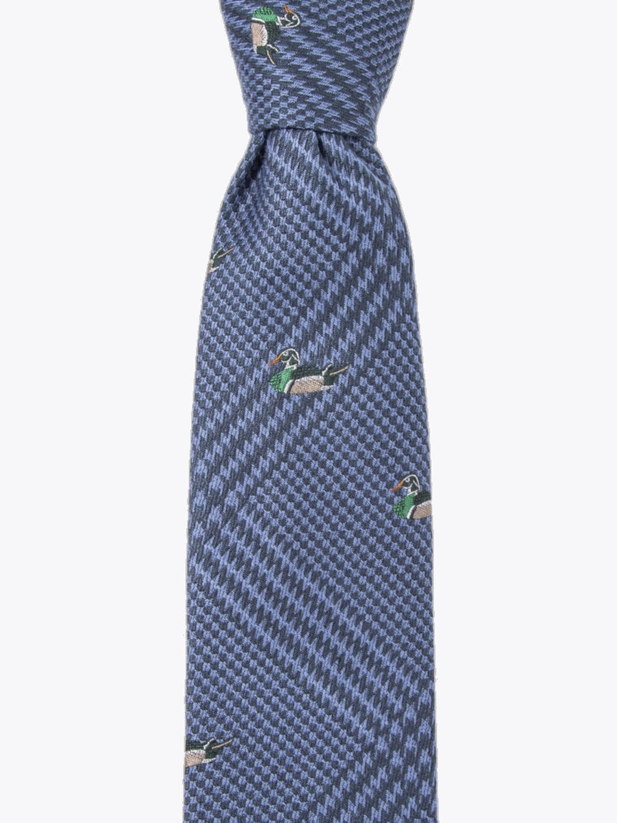 Rebeloup Country Wool Tie Blå