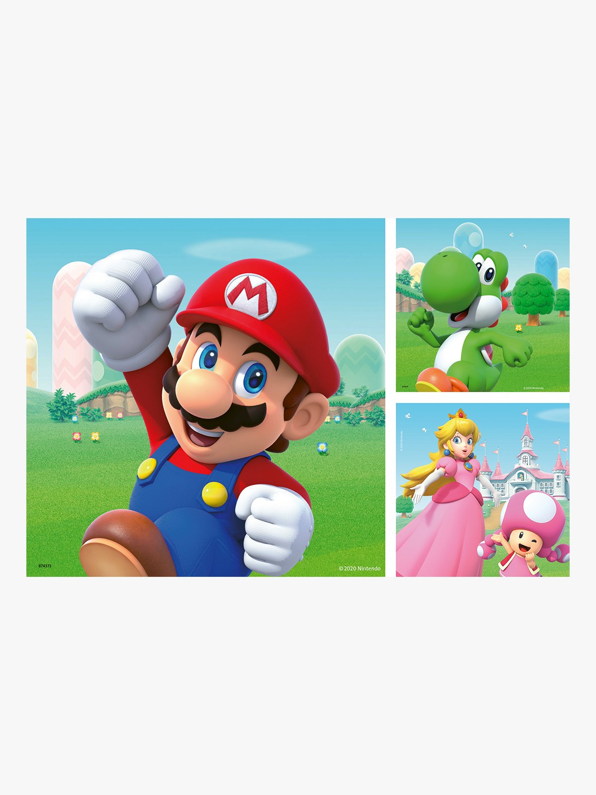 Ravensburger Super Mario 3x49p Flerfarget