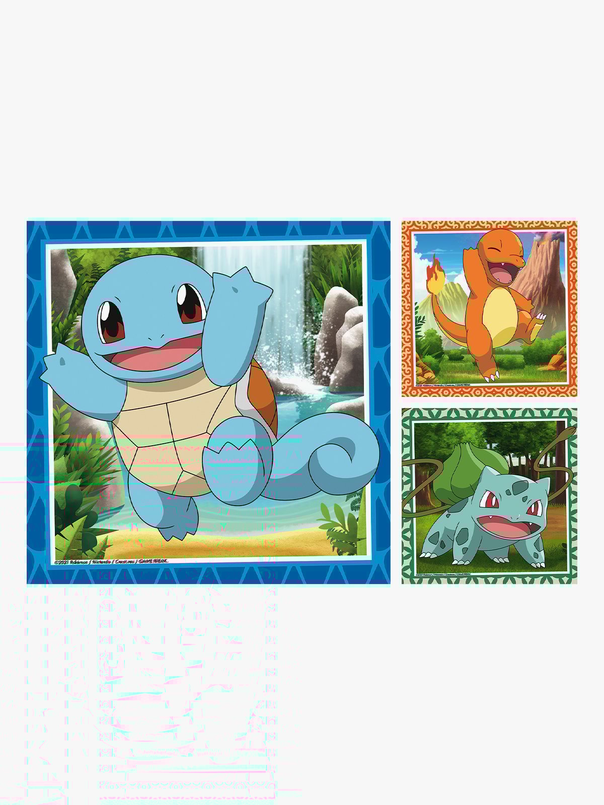 Ravensburger Pokémon 3x49p Flerfarget