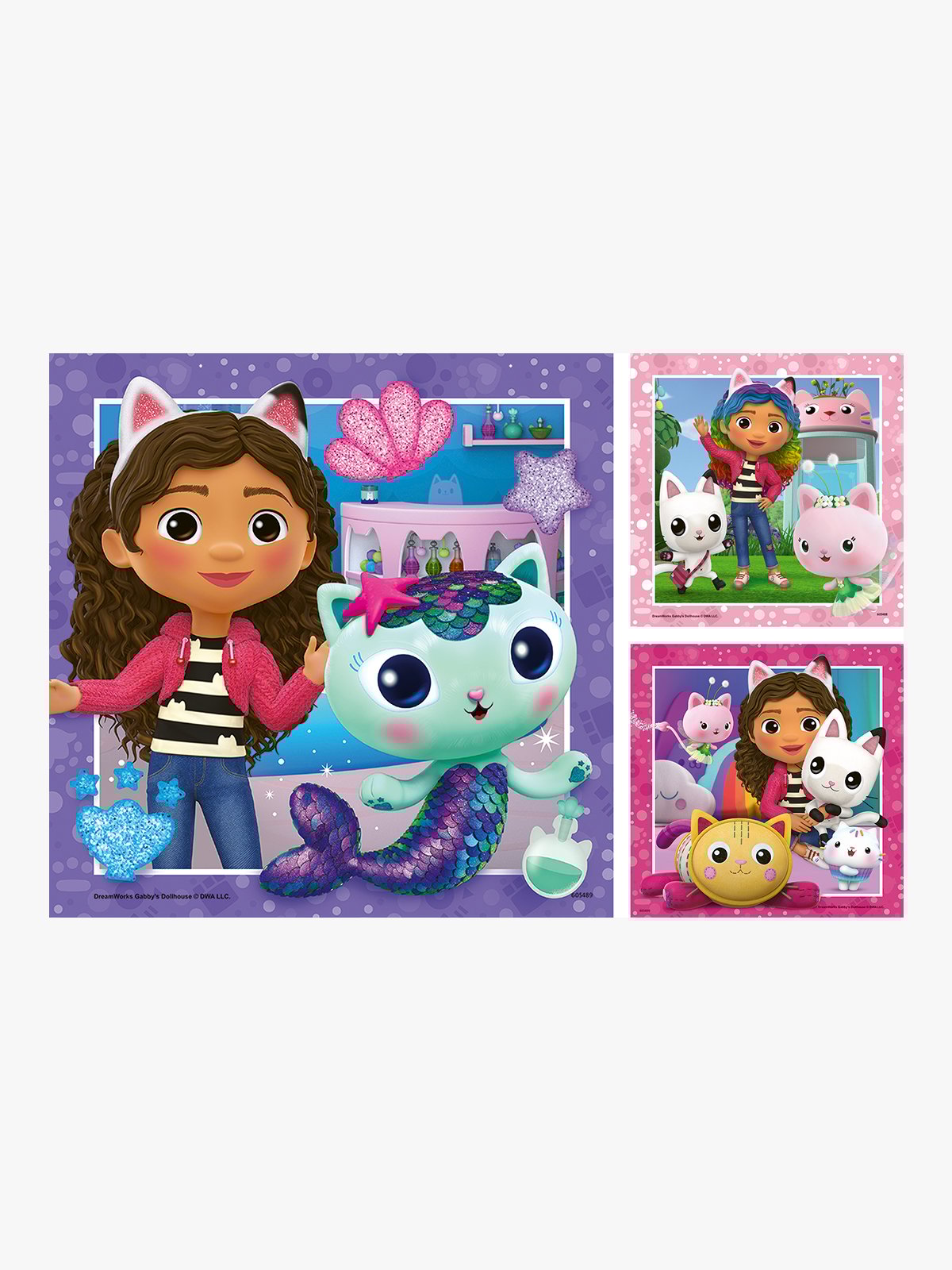 Ravensburger Gabby's Dukkehus 3x49p Flerfarget