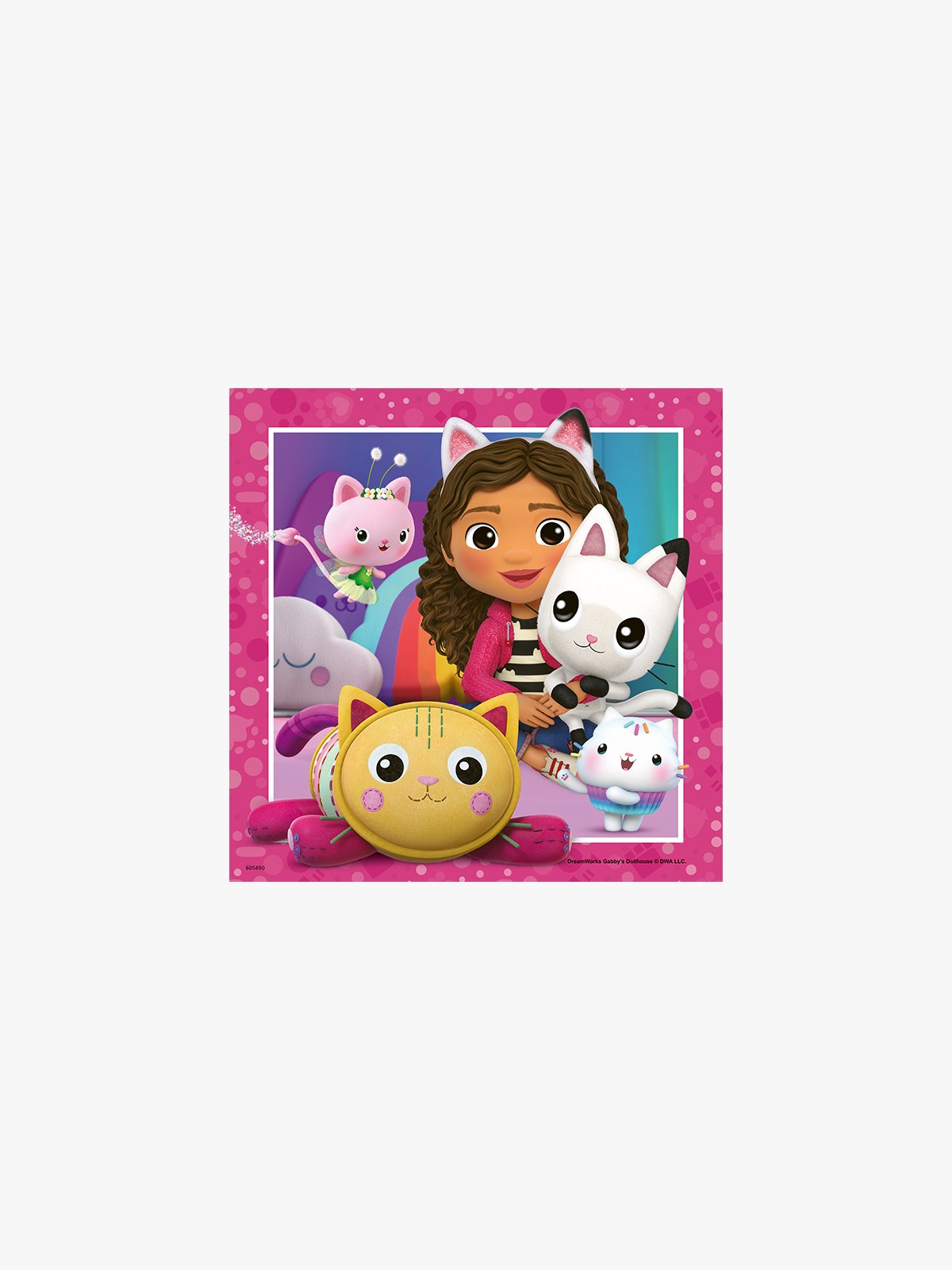 Ravensburger Gabby's Dukkehus 3x49p Flerfarget