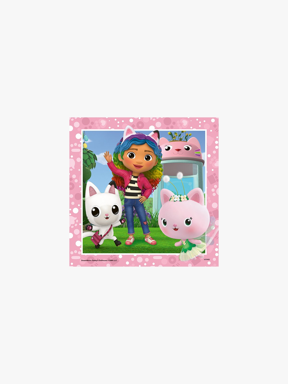 Ravensburger Gabby's Dukkehus 3x49p Flerfarget