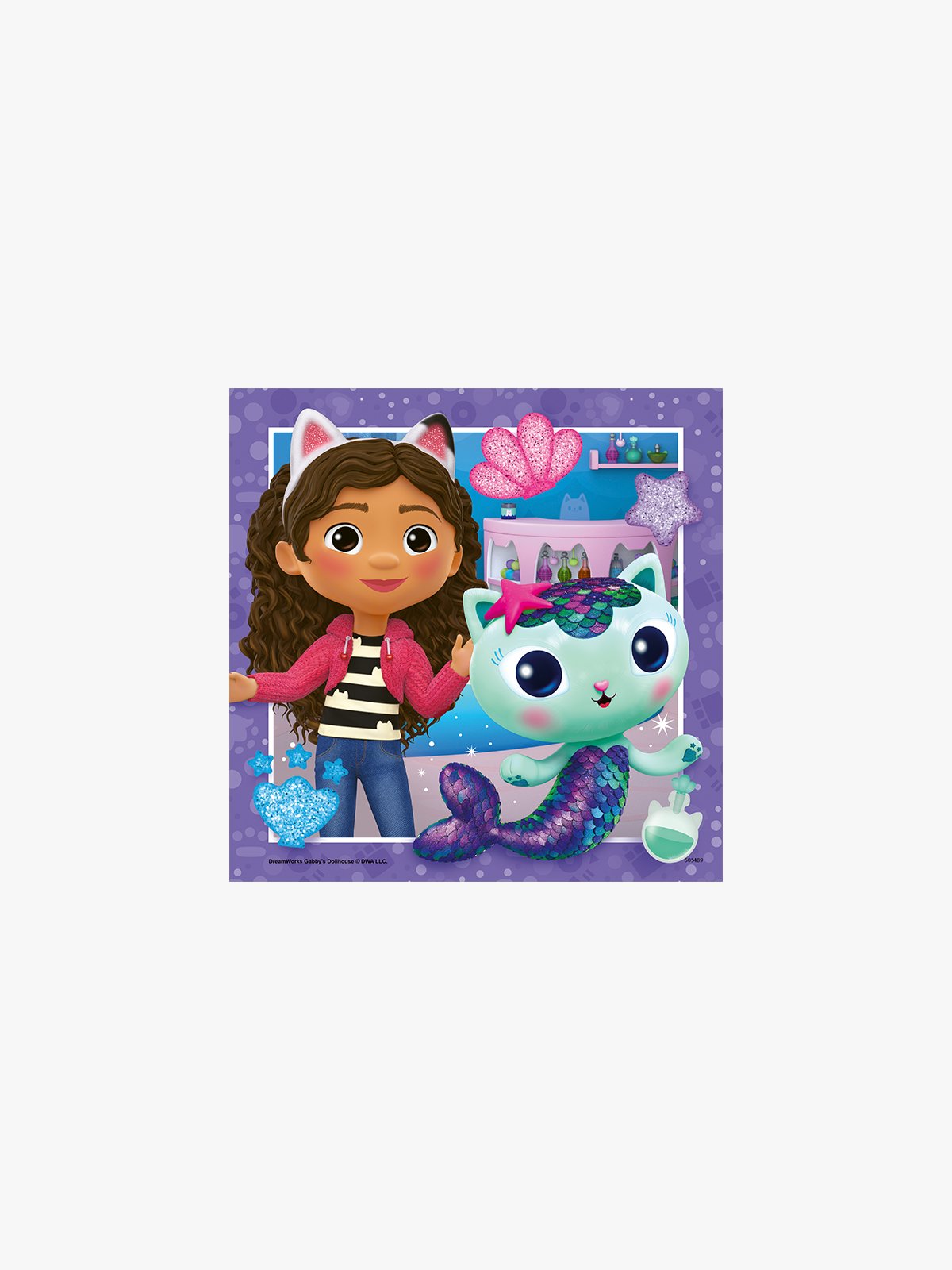 Ravensburger Gabby's Dukkehus 3x49p Flerfarget