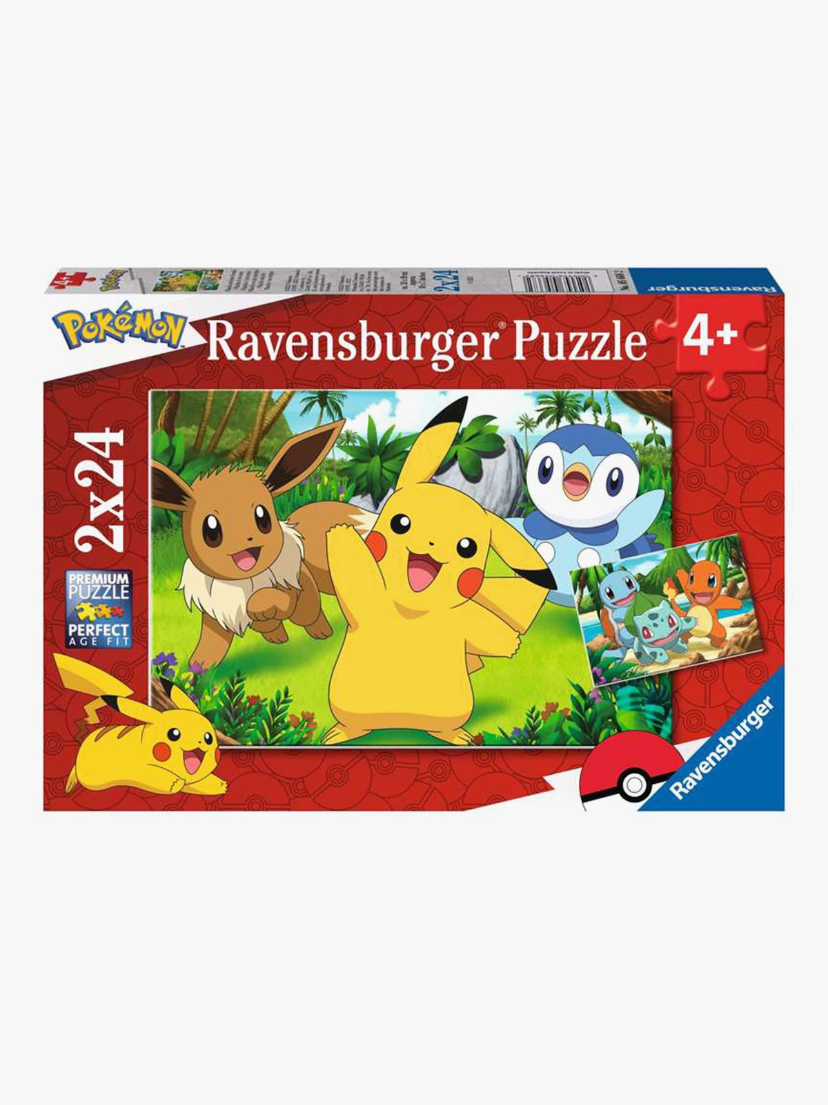 Ravensburger Pokémon 2x24p Flerfarget