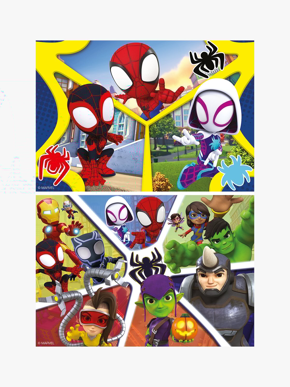 Ravensburger Spidey og hans fantastiske venner 2x24p Flerfarget