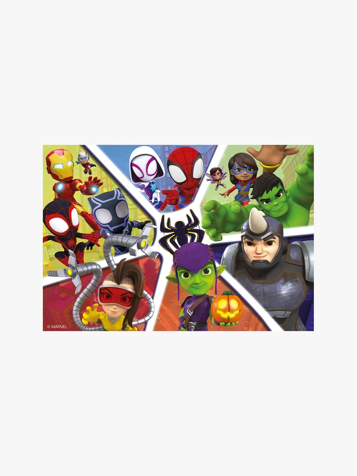 Ravensburger Spidey og hans fantastiske venner 2x24p Flerfarget