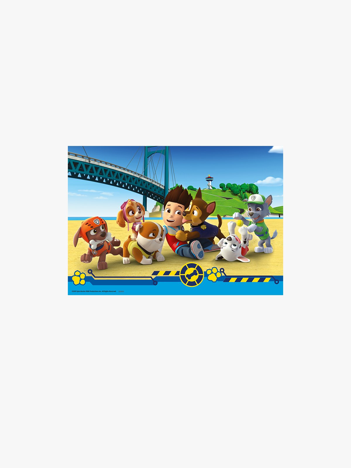 Ravensburger Paw Patrol m/venner 2x24p Flerfarget