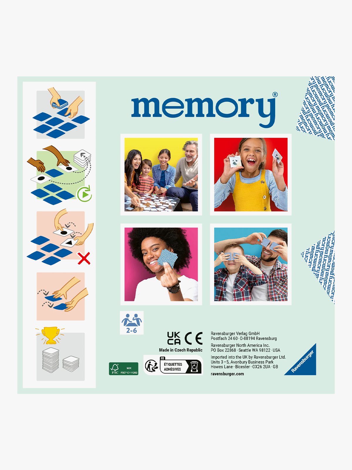 Ravensburger Pokémon Mini memory Flerfarget