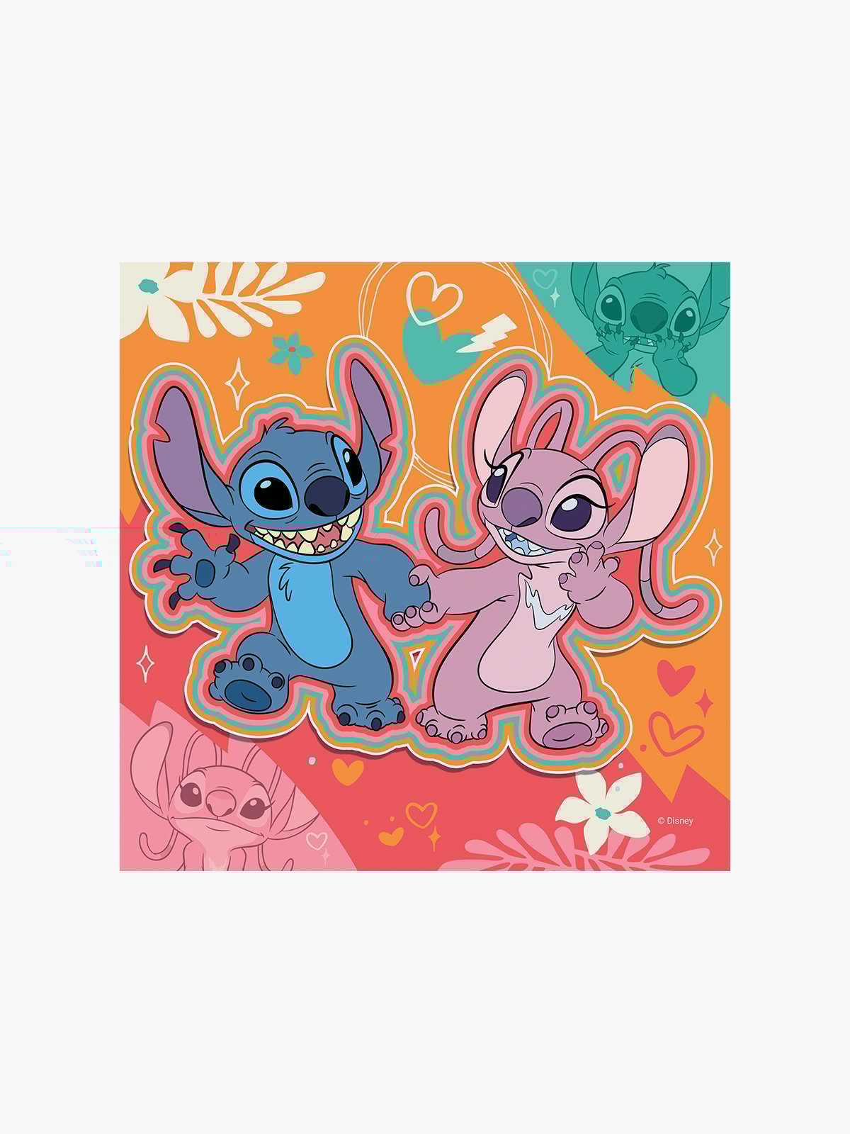 Ravensburger Disney Stitch 3x49p Flerfarget