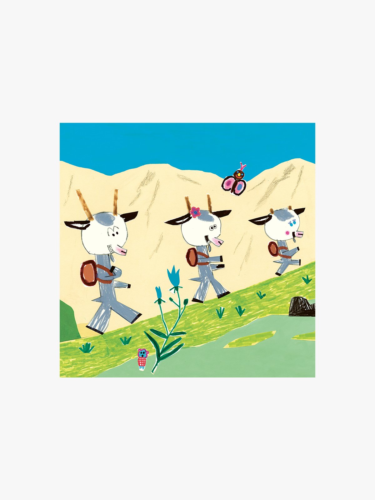 Ravensburger Bukkene Bruse i badeland 3x49p Flerfarget