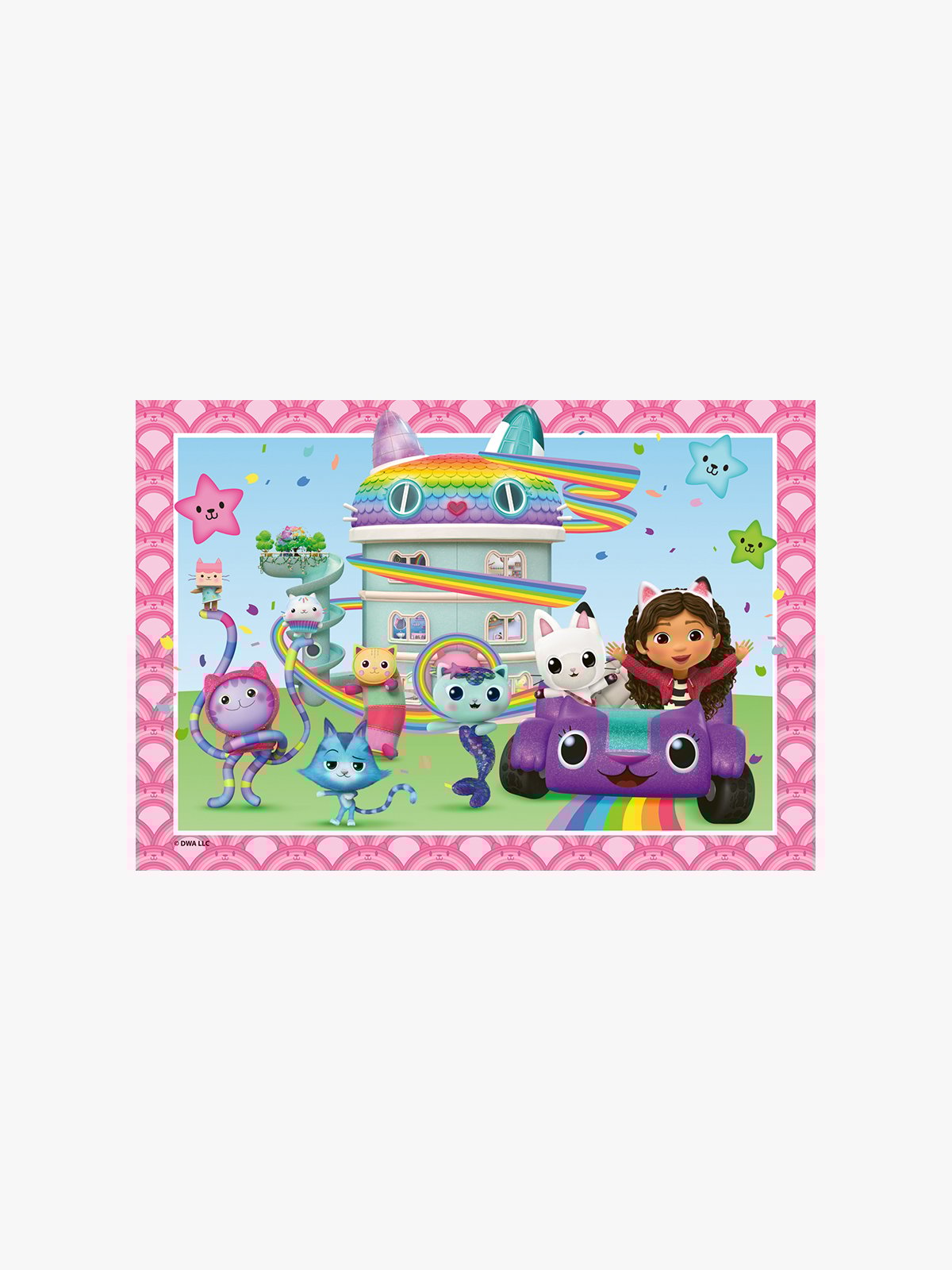 Ravensburger Gabbys dukkehus 2x24p Flerfarget