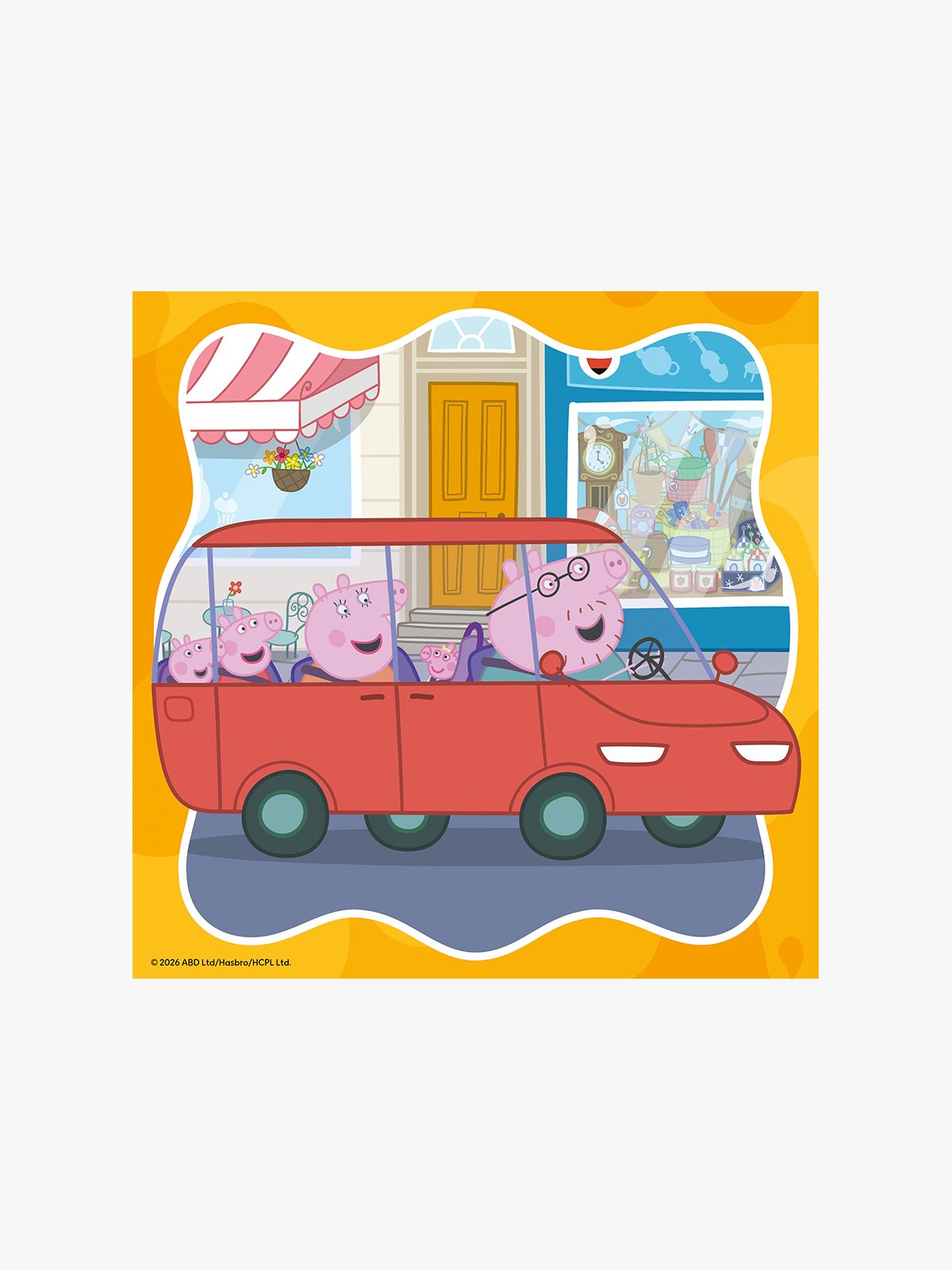 Ravensburger Peppa Gris 3x49p Flerfarget