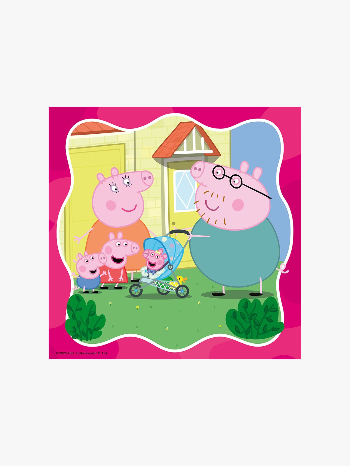 Ravensburger Peppa Gris 3x49p Flerfarget