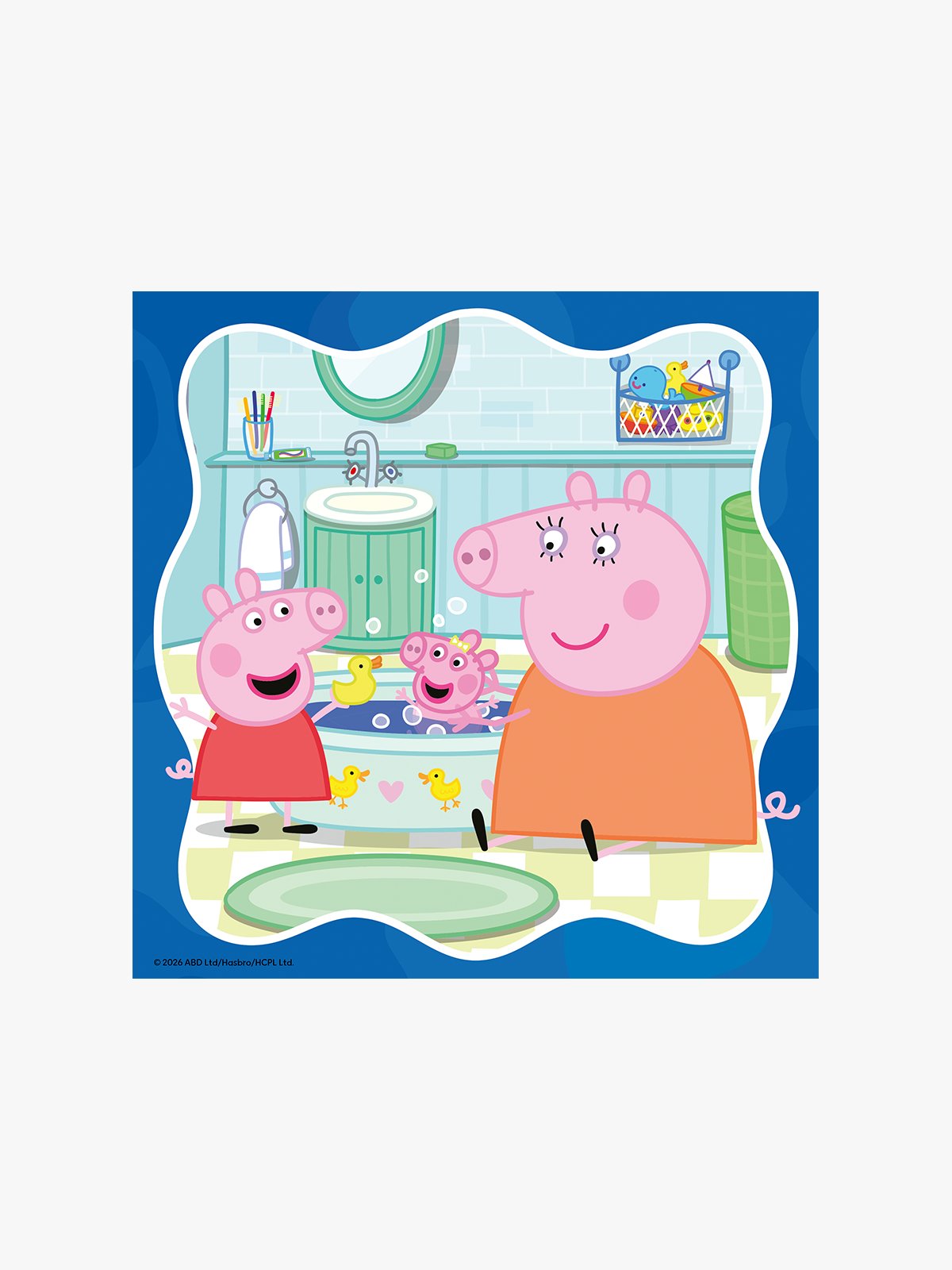 Ravensburger Peppa Gris 3x49p Flerfarget
