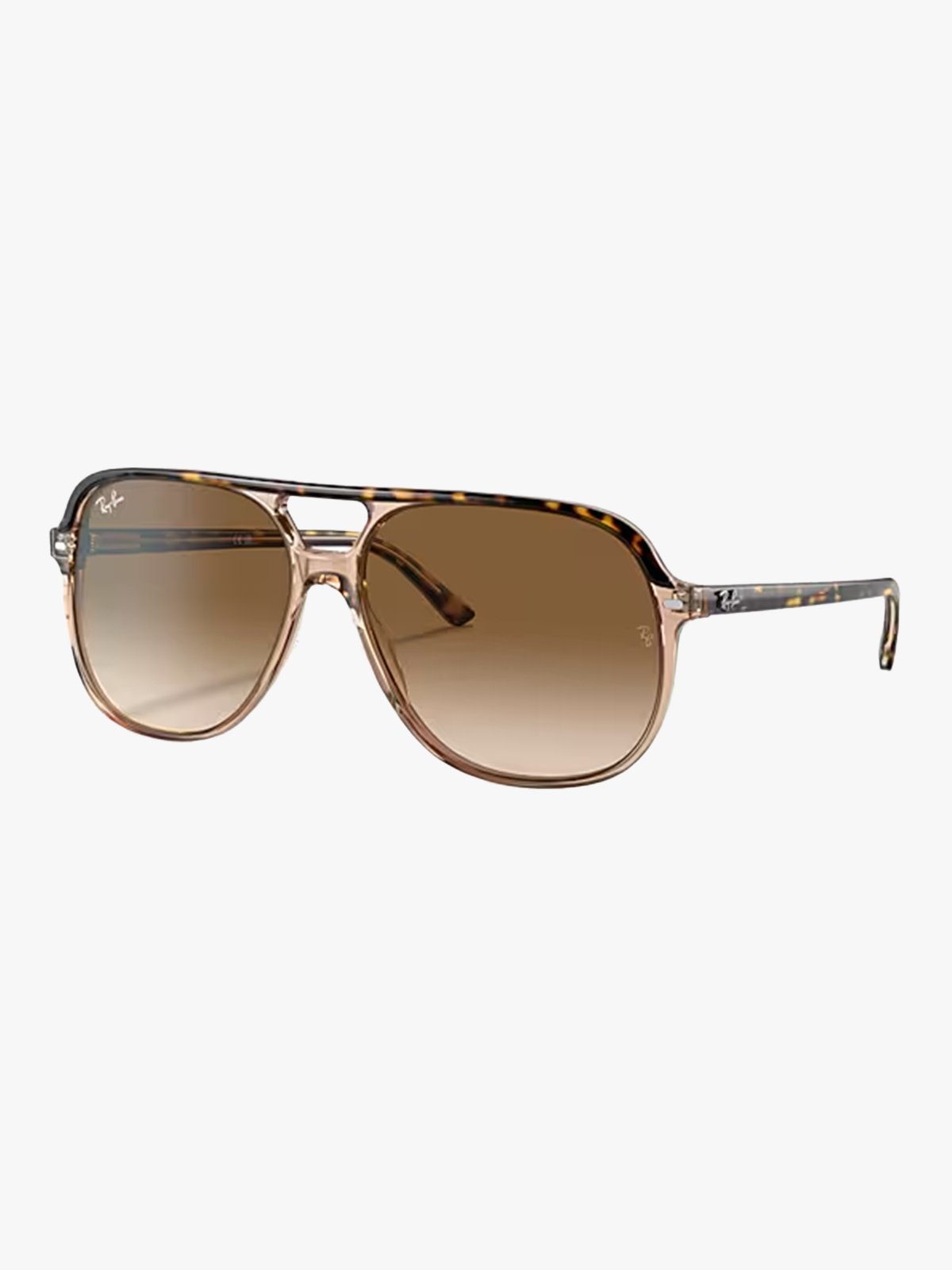 Ray-Ban Bill Ramme: Polished Havana On Transparent Brown / Linser: Light Brown Gradient
