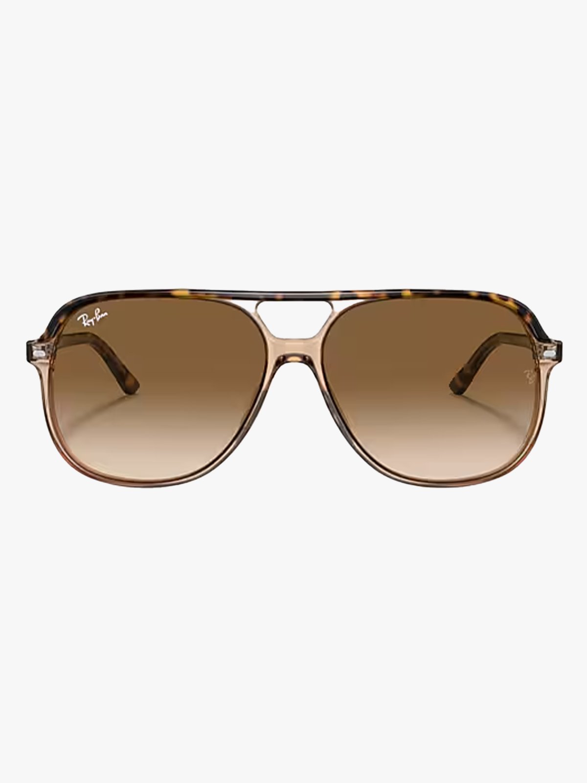 Ray-Ban Bill Ramme: Polished Havana On Transparent Brown / Linser: Light Brown Gradient