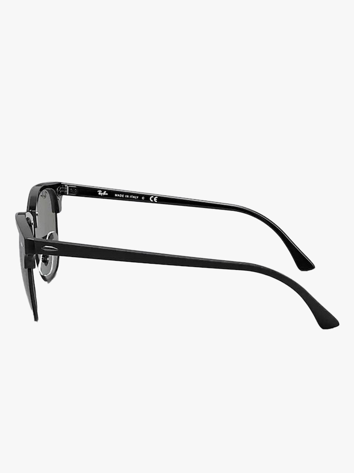 Ray-Ban Clubmaster Matte: Wrinkled Black / Dark Grey