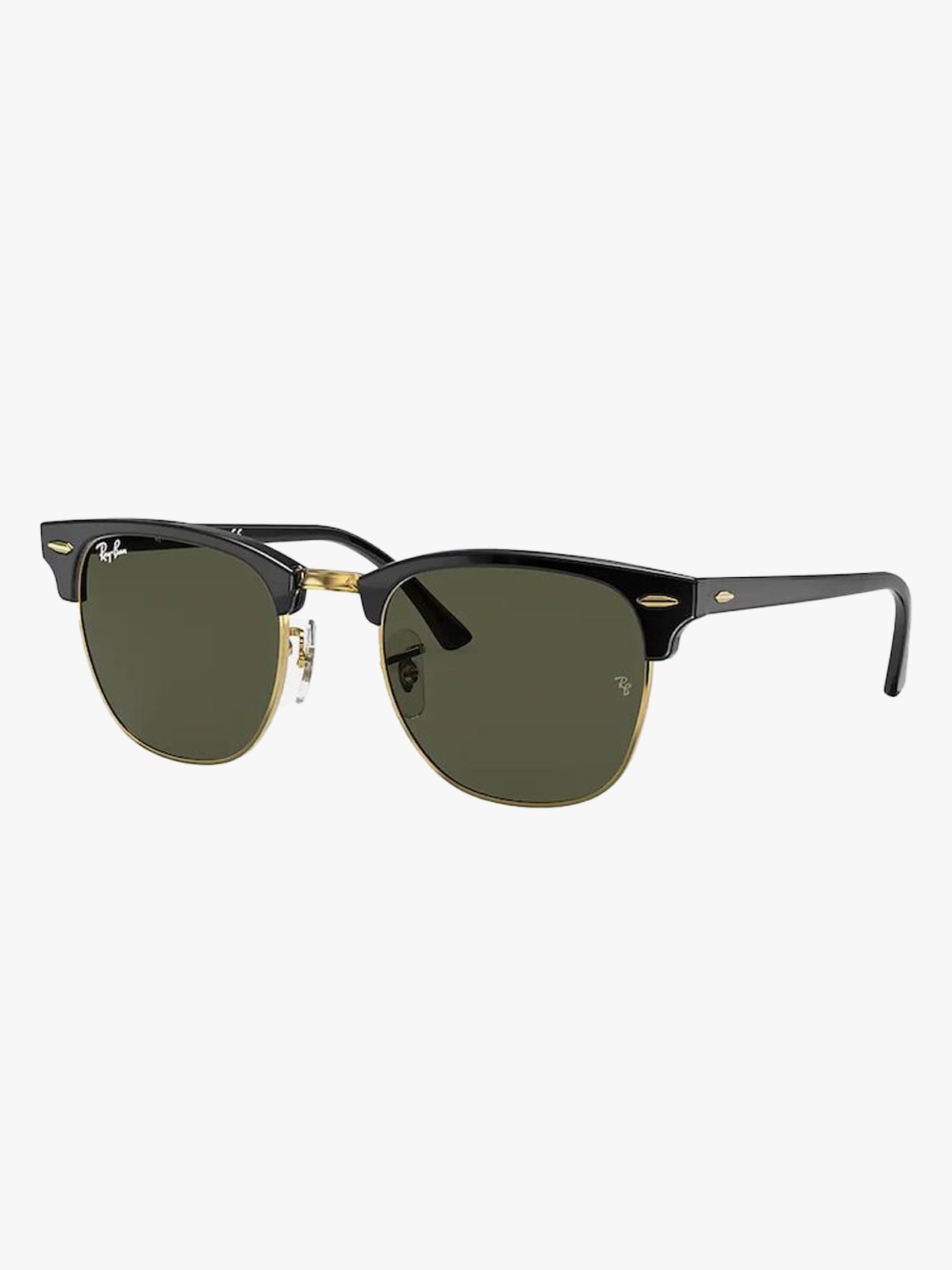 Ray-Ban Clubmaster Rammefarge: Black / Linsefarge: Green Classic