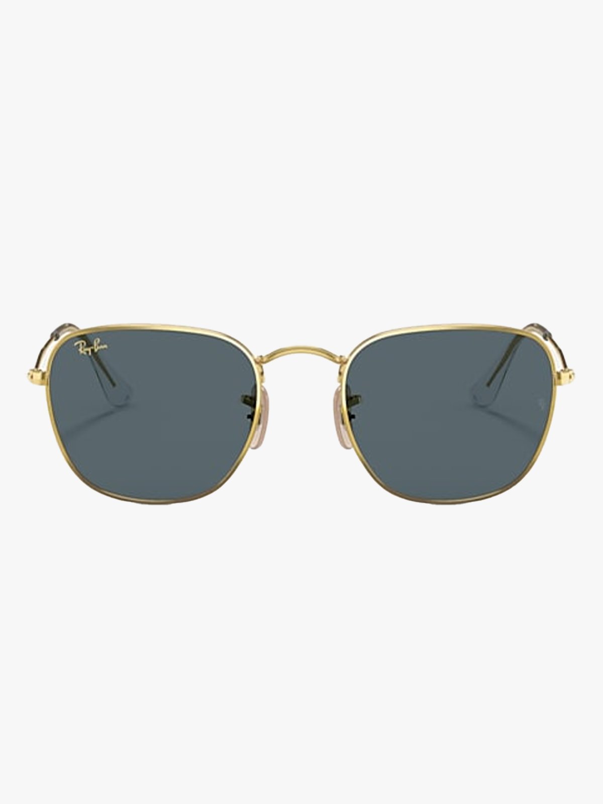 Ray-Ban Frank Frame: Polished Gold / Lenses: Blue
