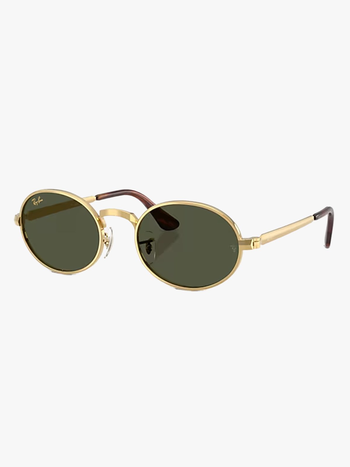 Ray-Ban 0RB3931 Frame: Polished Arista Gold / Lenses: Green