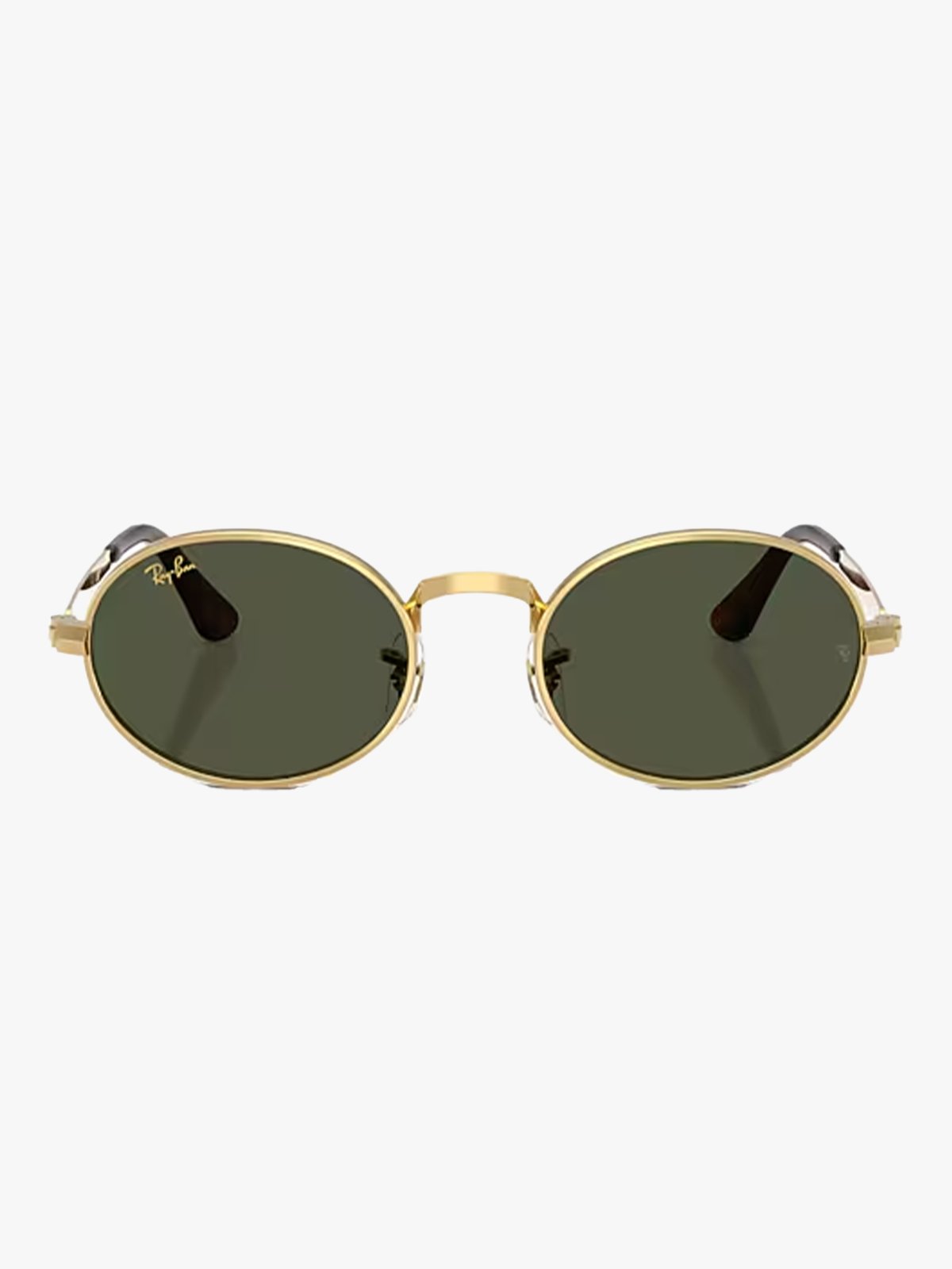 Ray-Ban 0RB3931 Frame: Polished Arista Gold / Lenses: Green