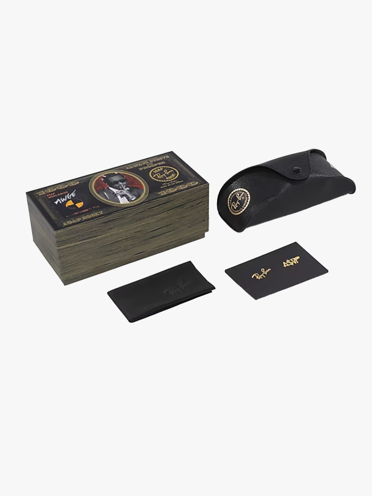 Ray-Ban 0RB3931 Frame: Polished Arista Gold / Lenses: Green