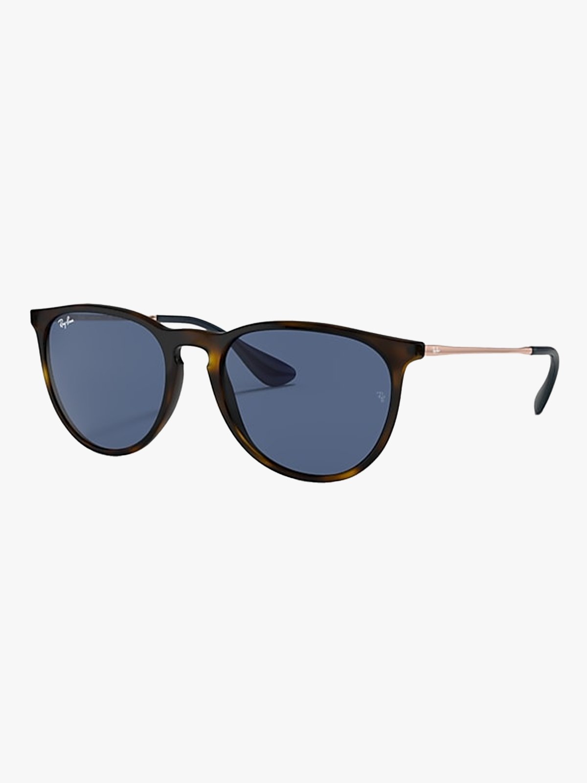 Ray-Ban Erika Frame: Polished Havana / Lenses: Blue