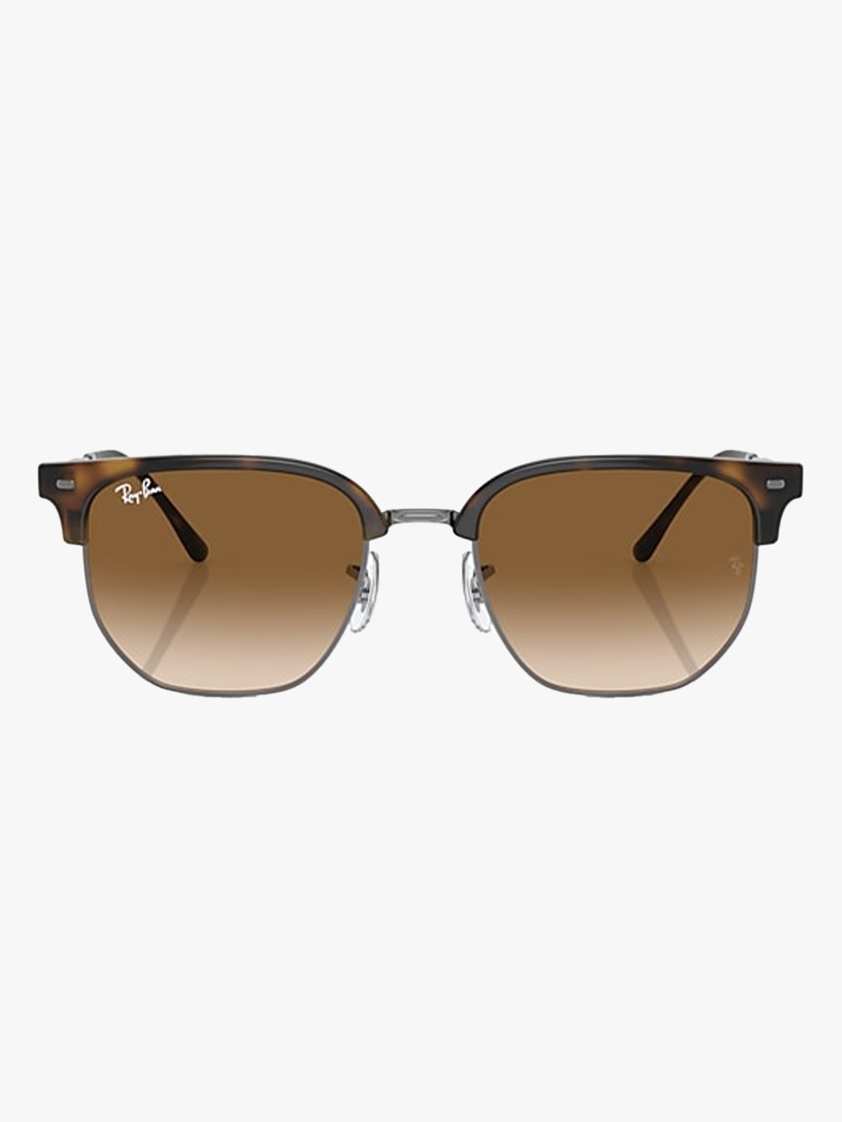 Ray-Ban New Clubmaster Frame: Polished Havana / Lenses: Brown