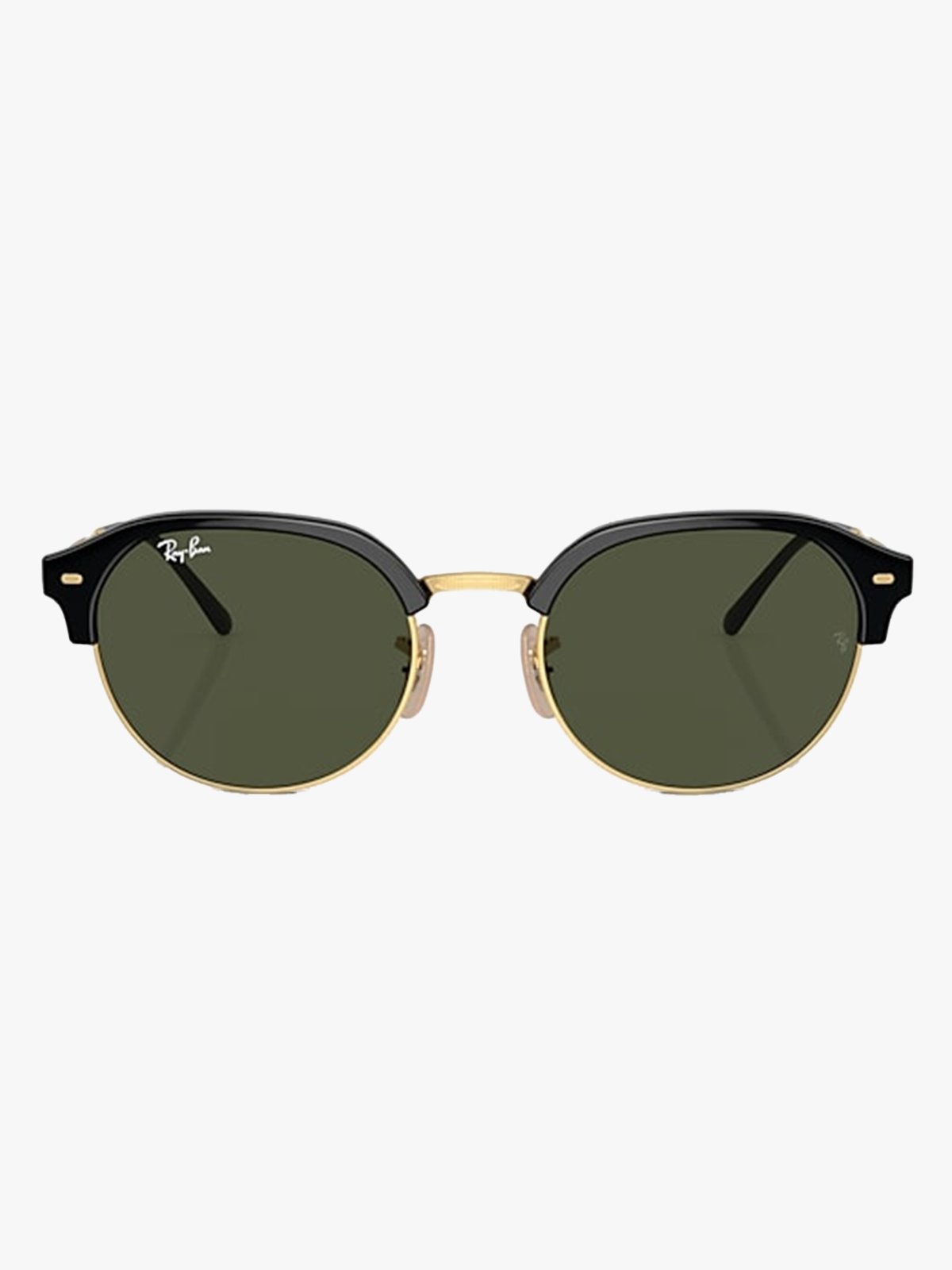 Ray-Ban 0RB4429 Frame: Polished Black On Gold / Lenses: Green