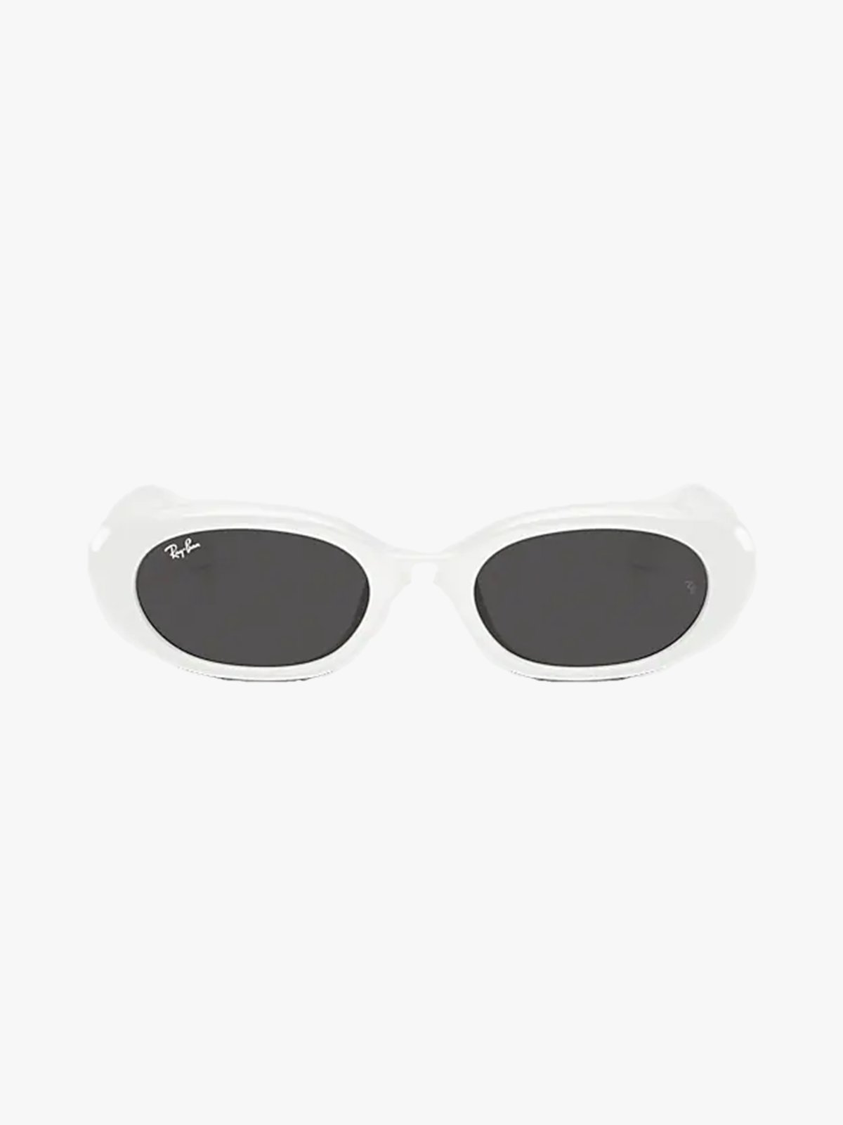 Ray-Ban 0RB4441D Ramme: Polished White / Linser: Dark Grey