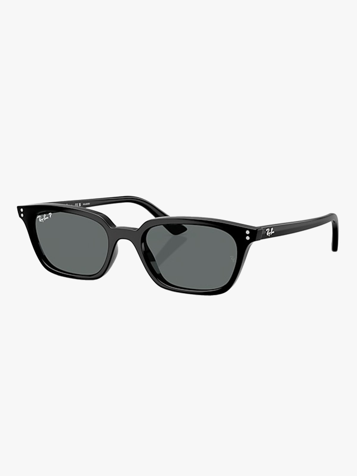 Ray-Ban 0RB4456 Frame: Polished Black / Lenses: Dark Grey Polar