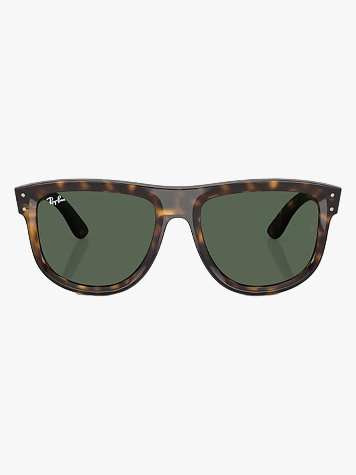 Ray-Ban Boyfriend Reverse Frame: Polished Dark Havana / Lenses: Dark Green