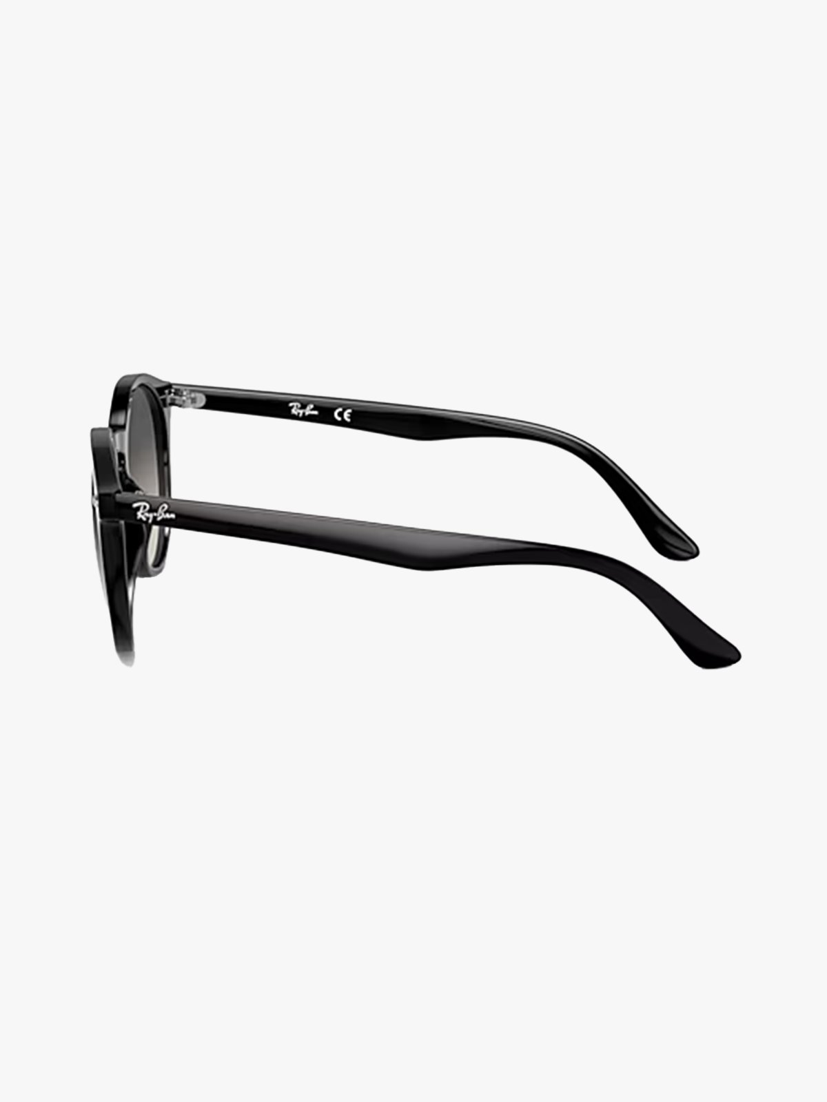 Ray-Ban 0RJ9064S Jr Ramme: Polished Black / Linser: Light Grey / Dark Grey