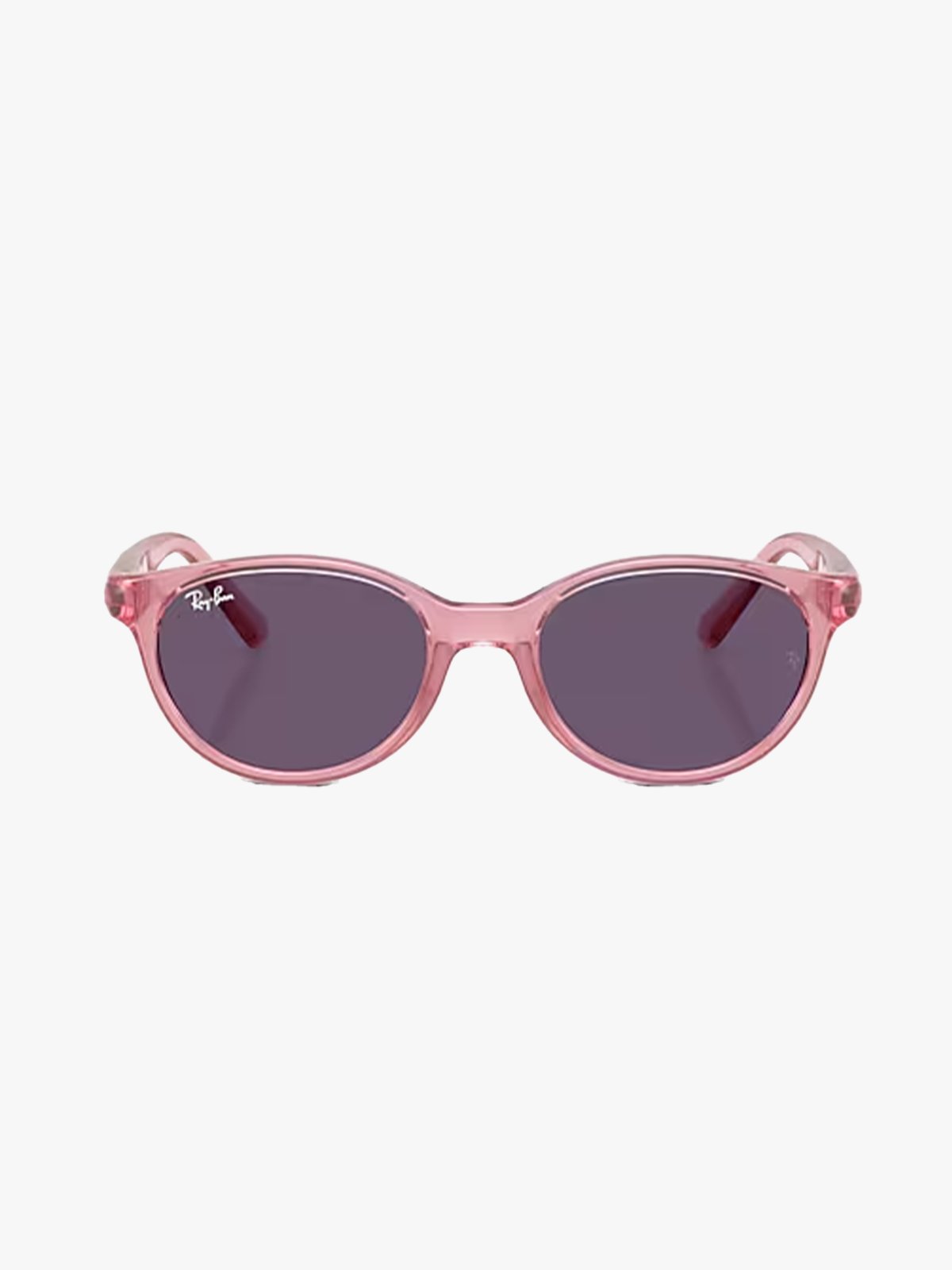Ray-Ban 0RJ9080S Jr Ramme: Polished Transparent Pink / Linser: Violet
