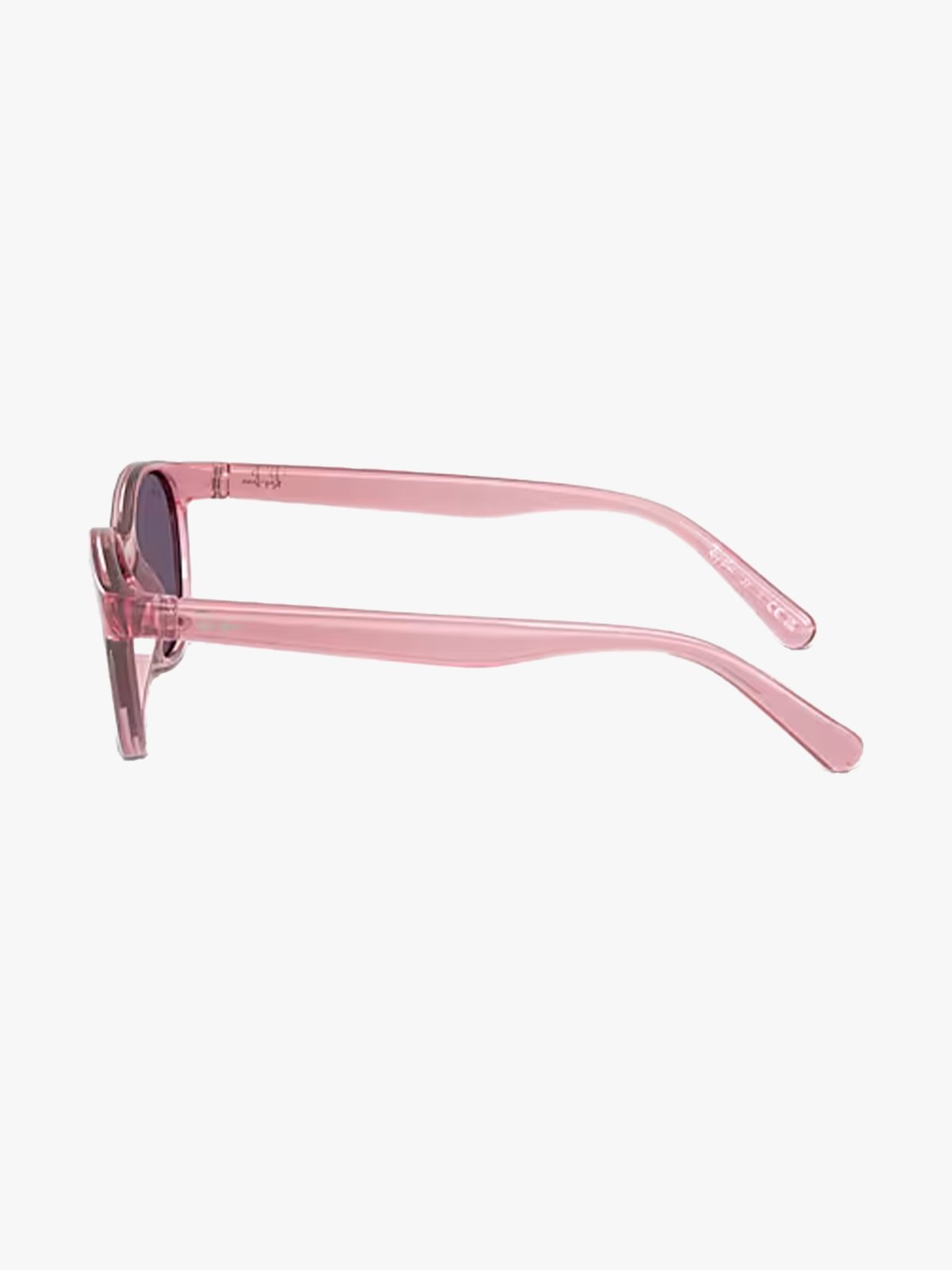 Ray-Ban 0RJ9080S Jr Ramme: Polished Transparent Pink / Linser: Violet