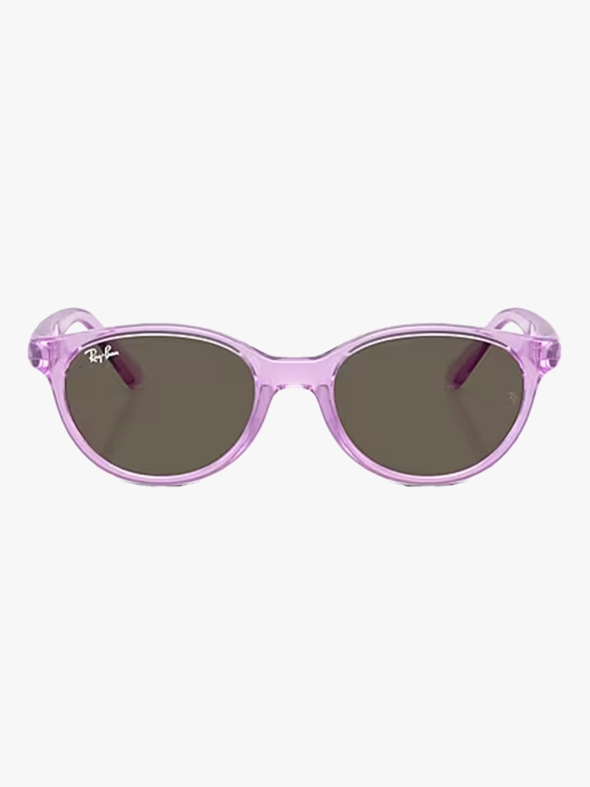 Ray-Ban 0RJ9080S Jr Ramme: Polished Transparent Violet / Linser: Brown
