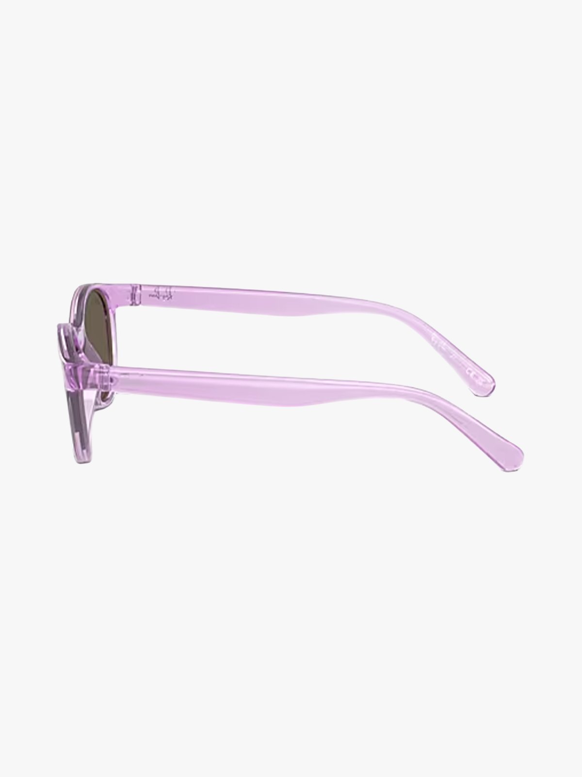 Ray-Ban 0RJ9080S Jr Ramme: Polished Transparent Violet / Linser: Brown
