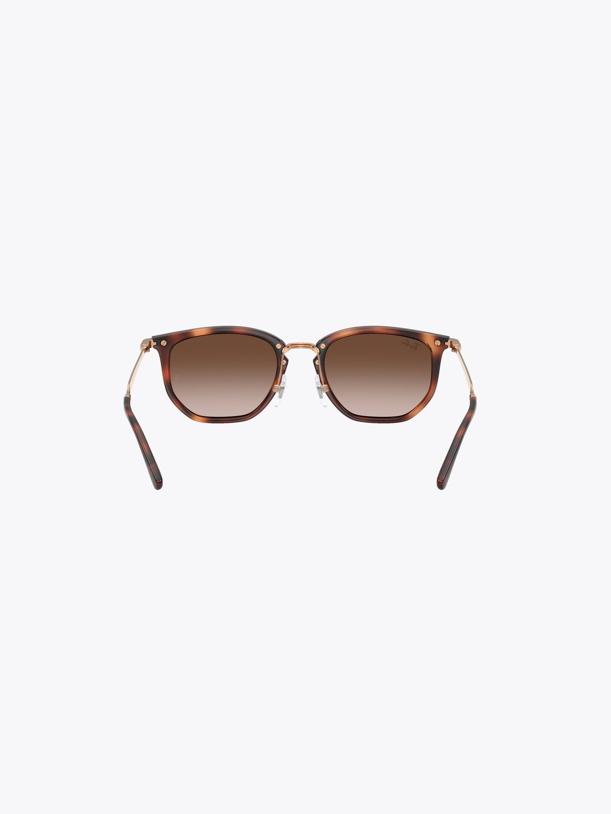 Ray-Ban 0RJ9085S Jr Ramme: Polished Striped Havana / Linser: Light Brown Gradient Dark Brown