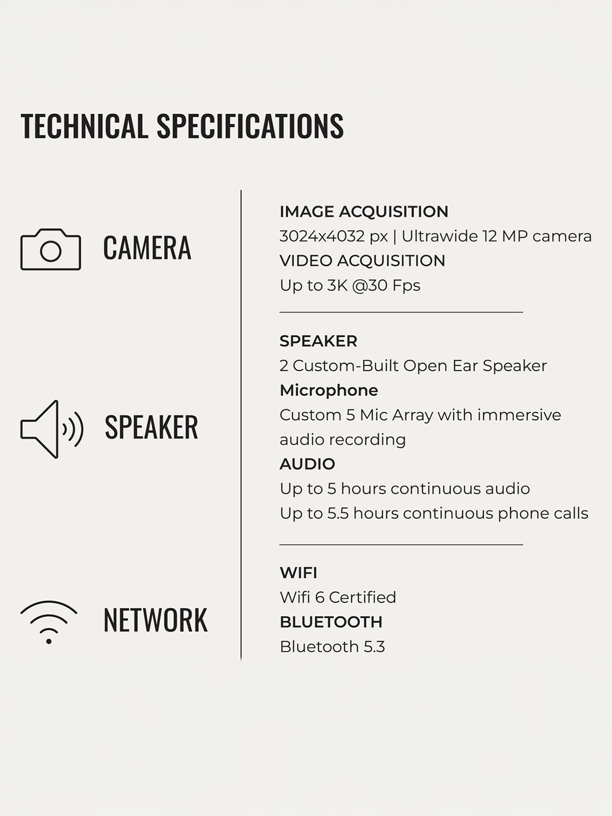 Ray-Ban META Wayfarer Frame: Shiny Black / Lenses: Clear / Graphite Green Transitions