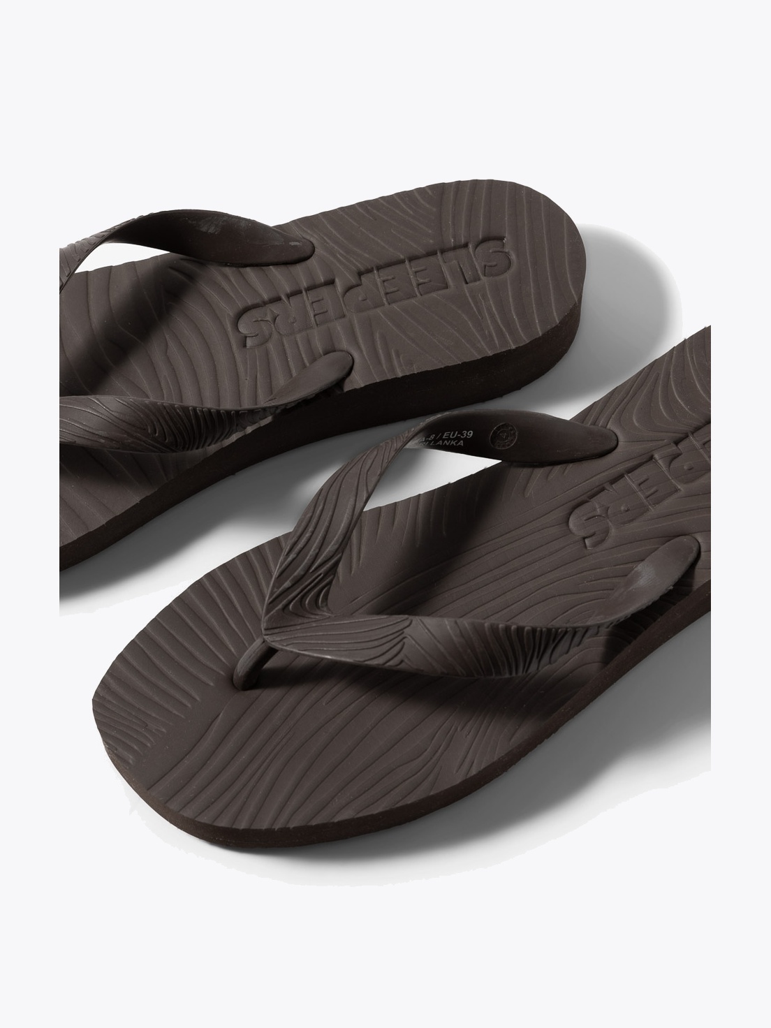Sleepers Tapered Platform Brown