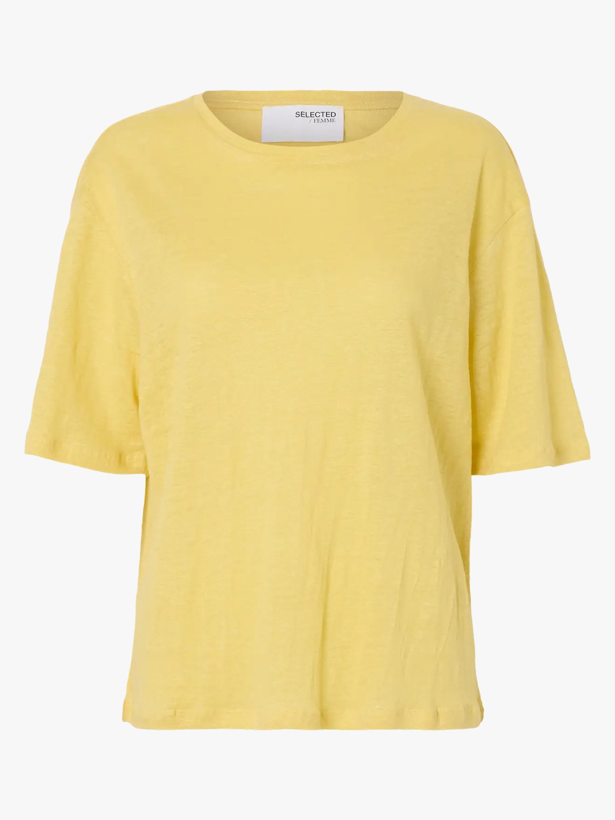 Selected Femme Vilja Linen Short Sleeve Tee Sundress