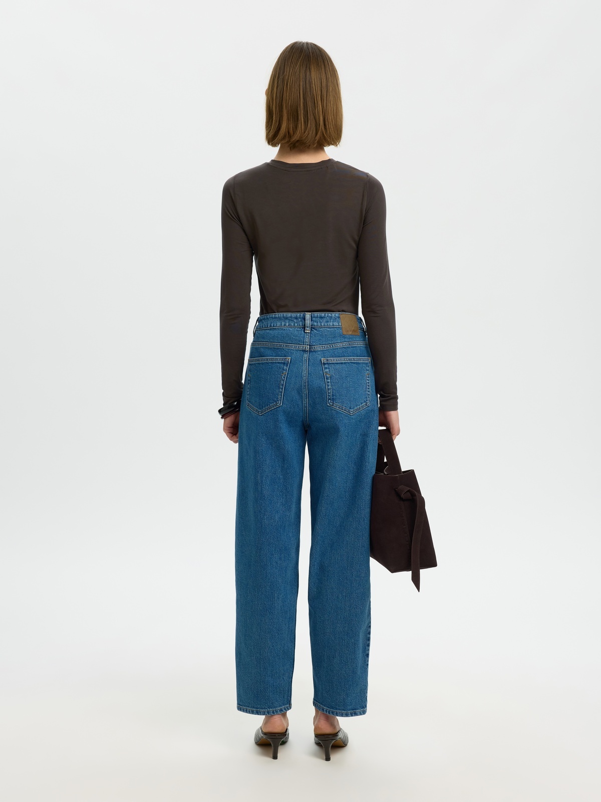 Selected Femme Manja Long Sleeve O-Neck Delicioso