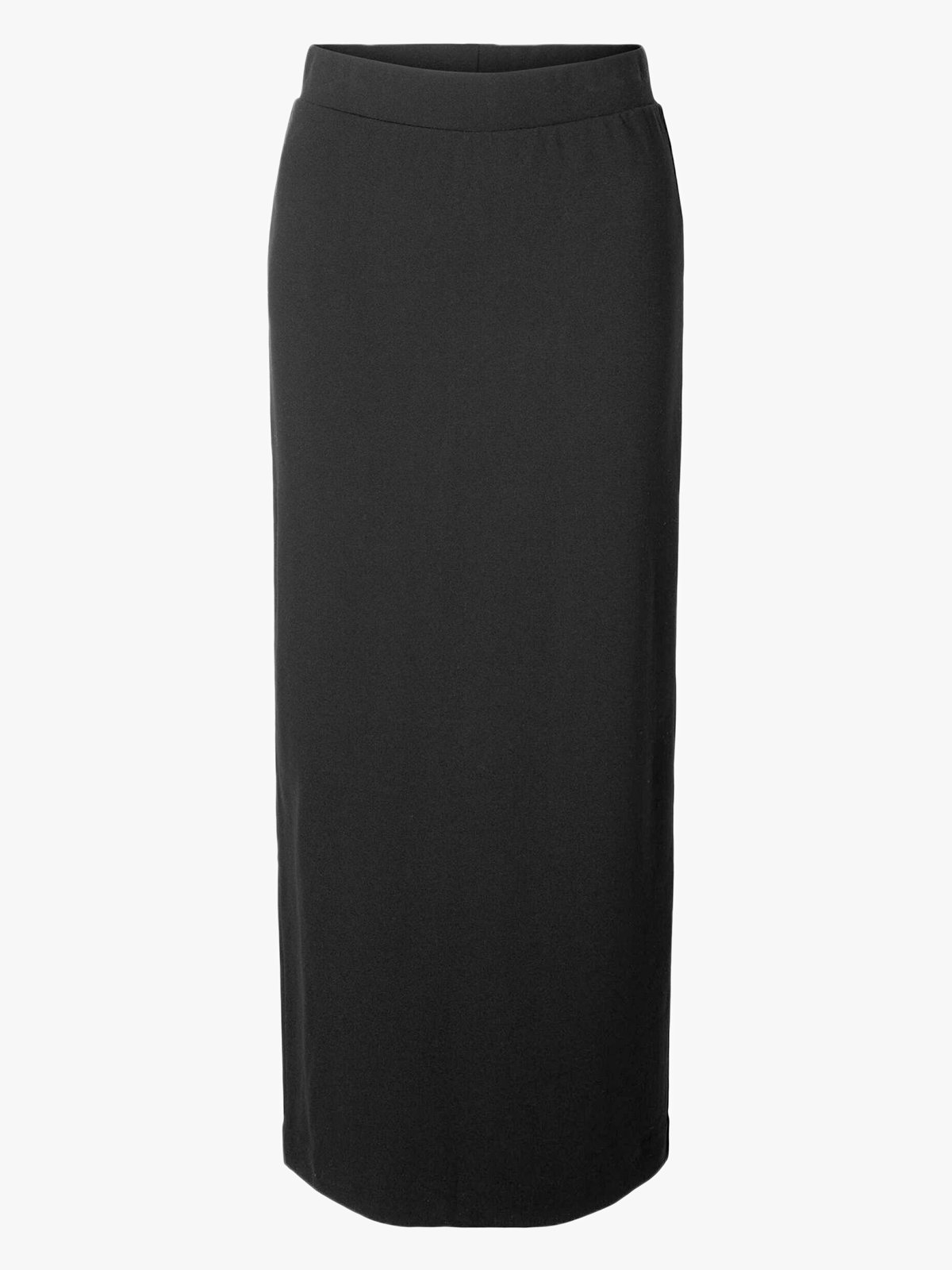 Selected Femme Shelly Mid Waist Ankle Skirt Black