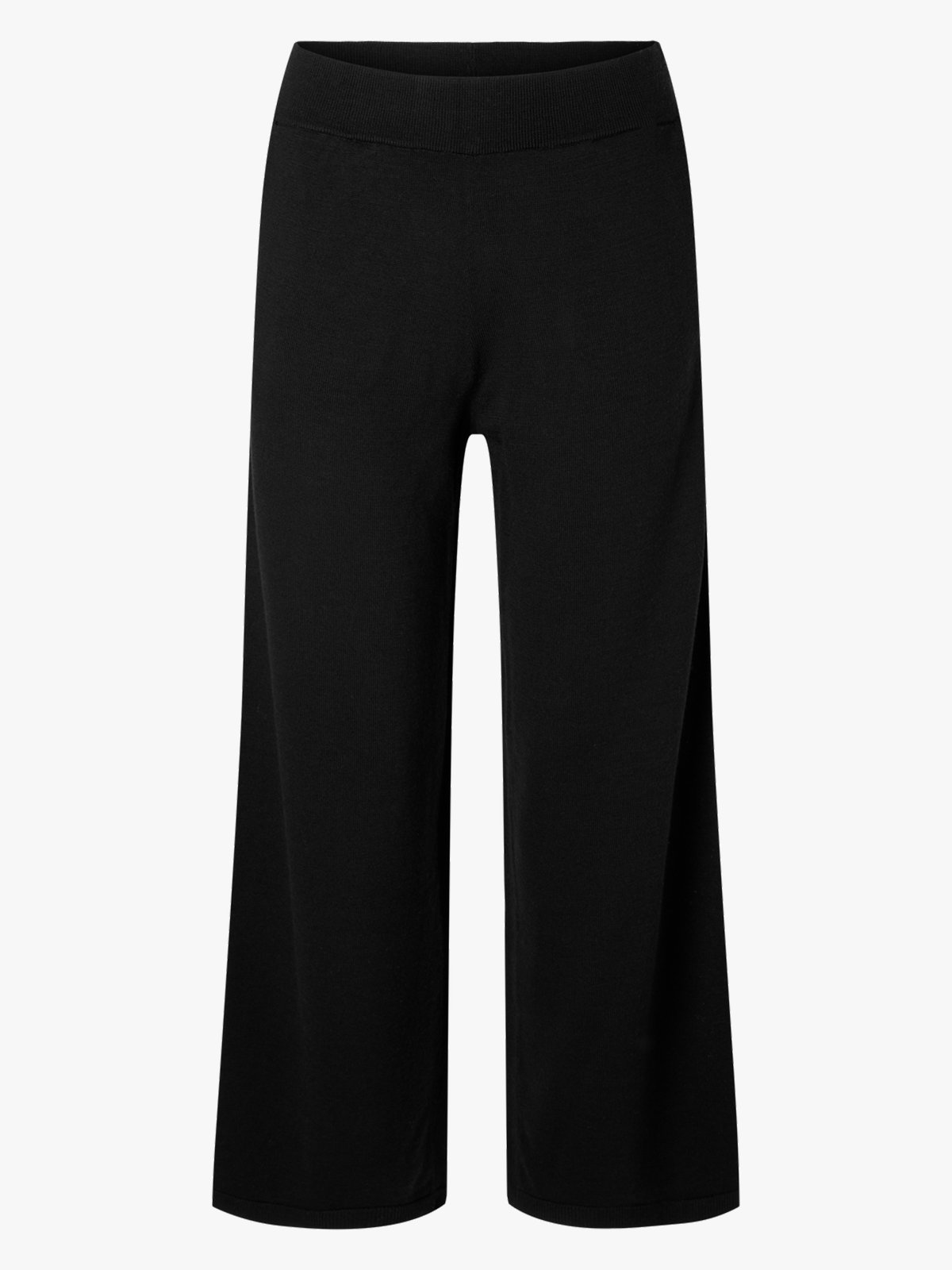 Selected Femme Hella High Waist Knit Pants Black