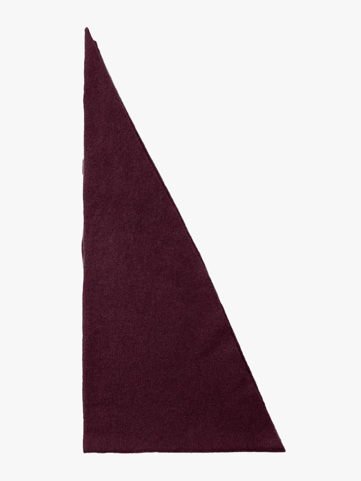 Selected Femme Maria Narrow Cashmere Scarf Fig